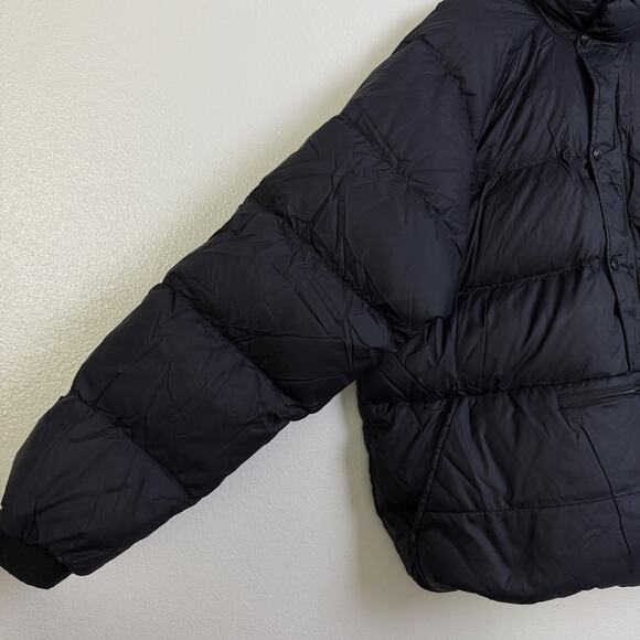 Cape Storm Pertex Down Puffer Jacket Mens XL Black Pullover Zip Snap Anorak Ski - Picture 7 of 12